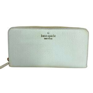 Kate Spade Schuyler Large Continental Wallet - WHITE